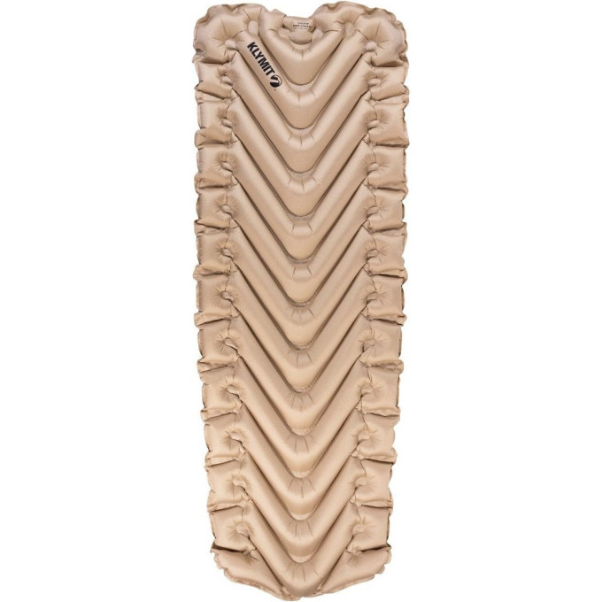 Надувной коврик KLYMIT INSULATED STATIC V LUXE SL Песочный 06ISCY02D